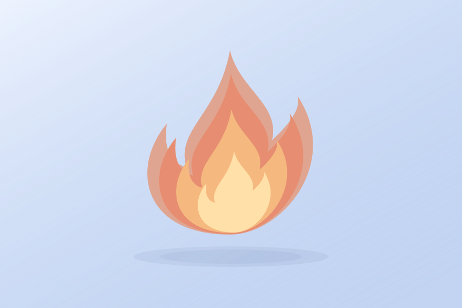 Layered paper-cut icon — Concept illustration
