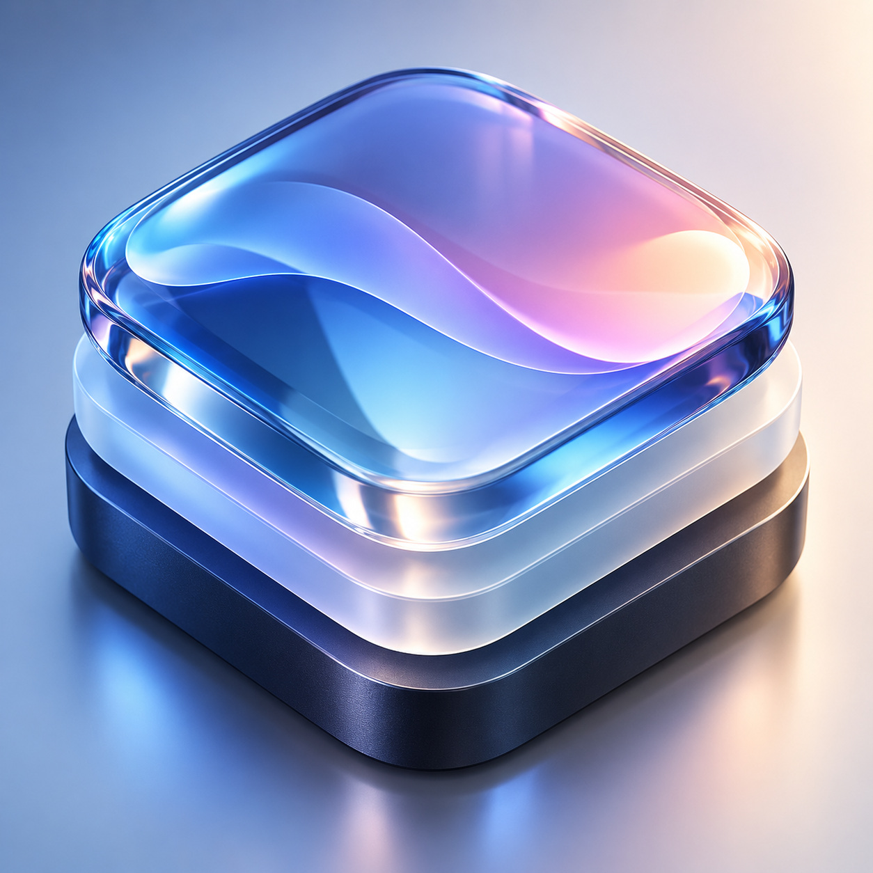 Layered app icon