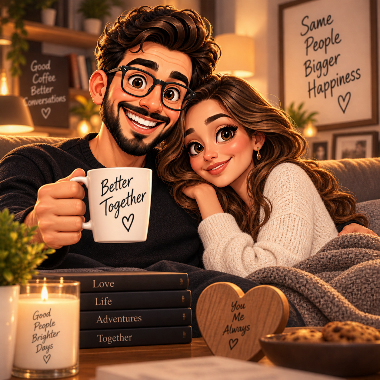 Cozy sofa