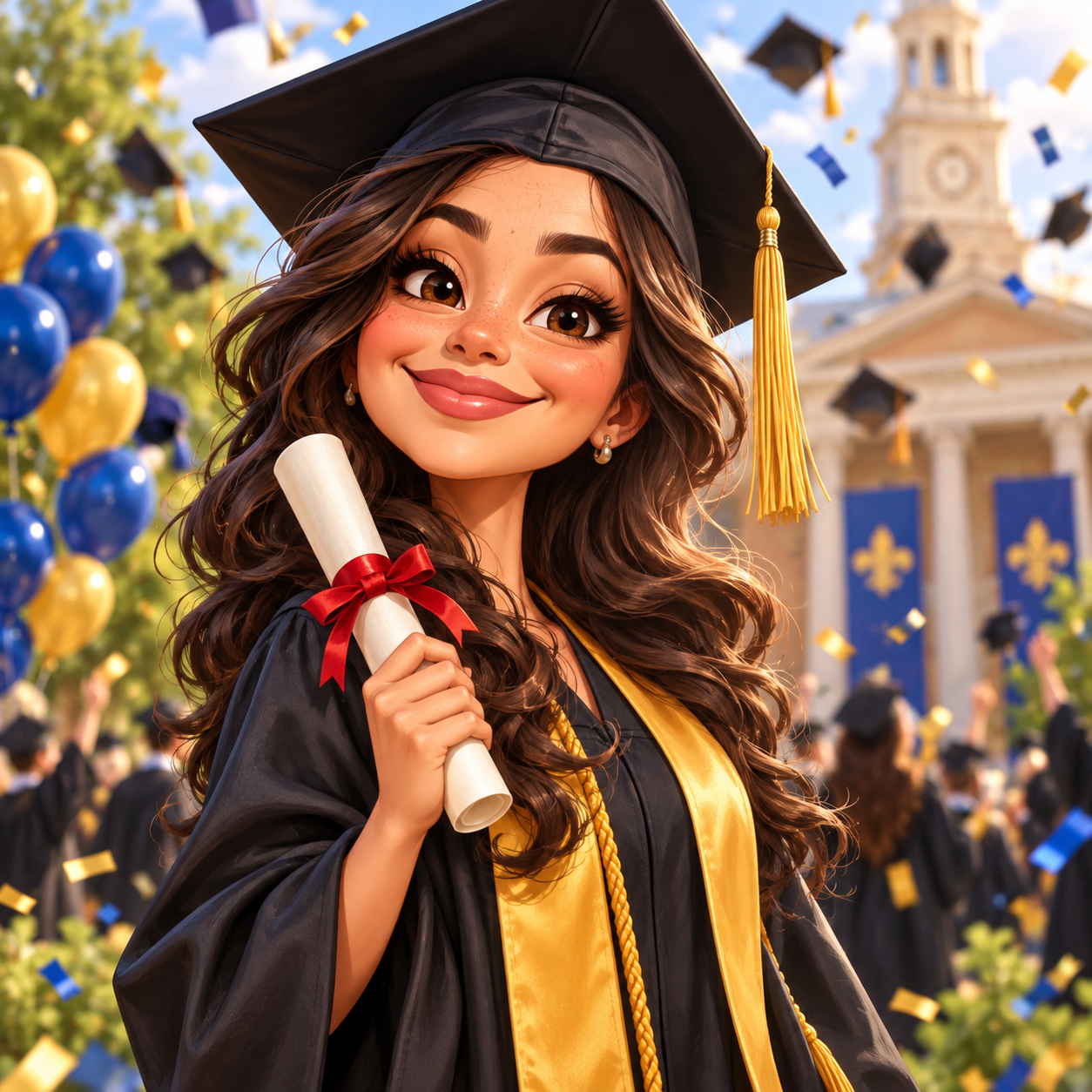 Graduation Caricature