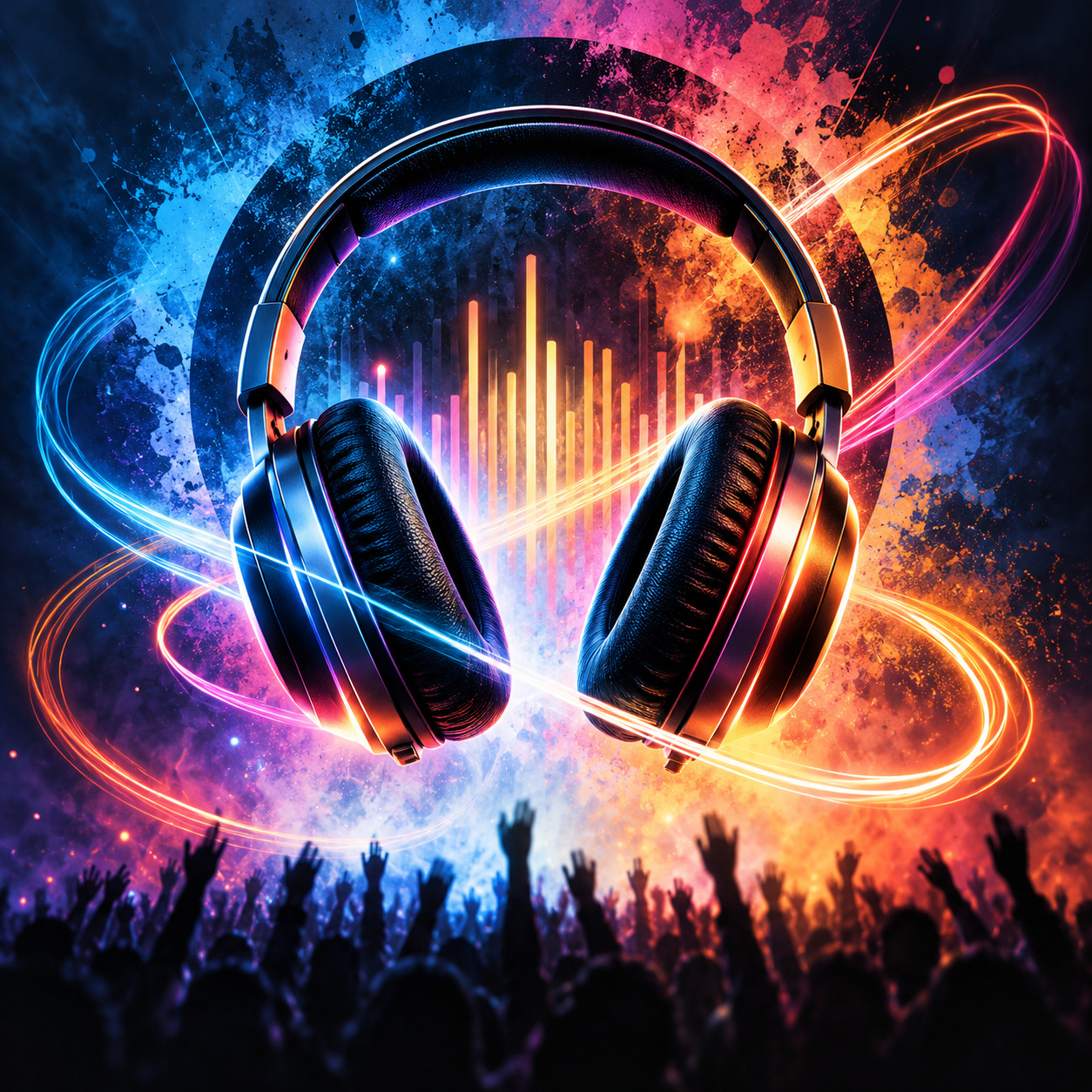 Rhythmic music poster