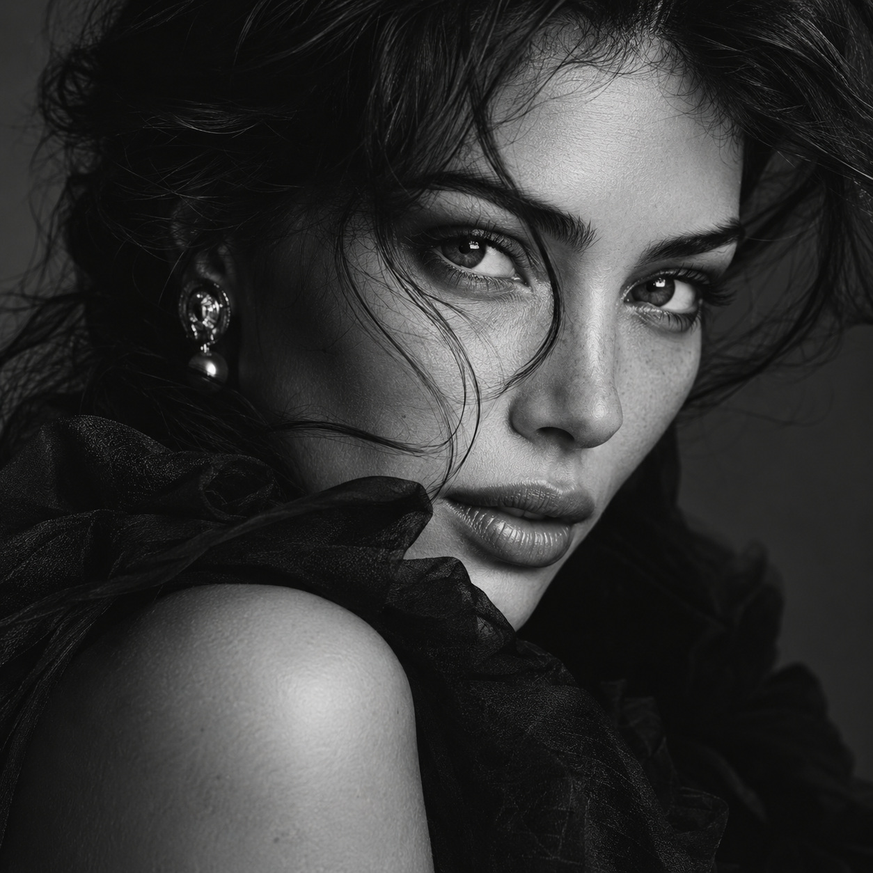 Black-and-white editorial — AI raster reference