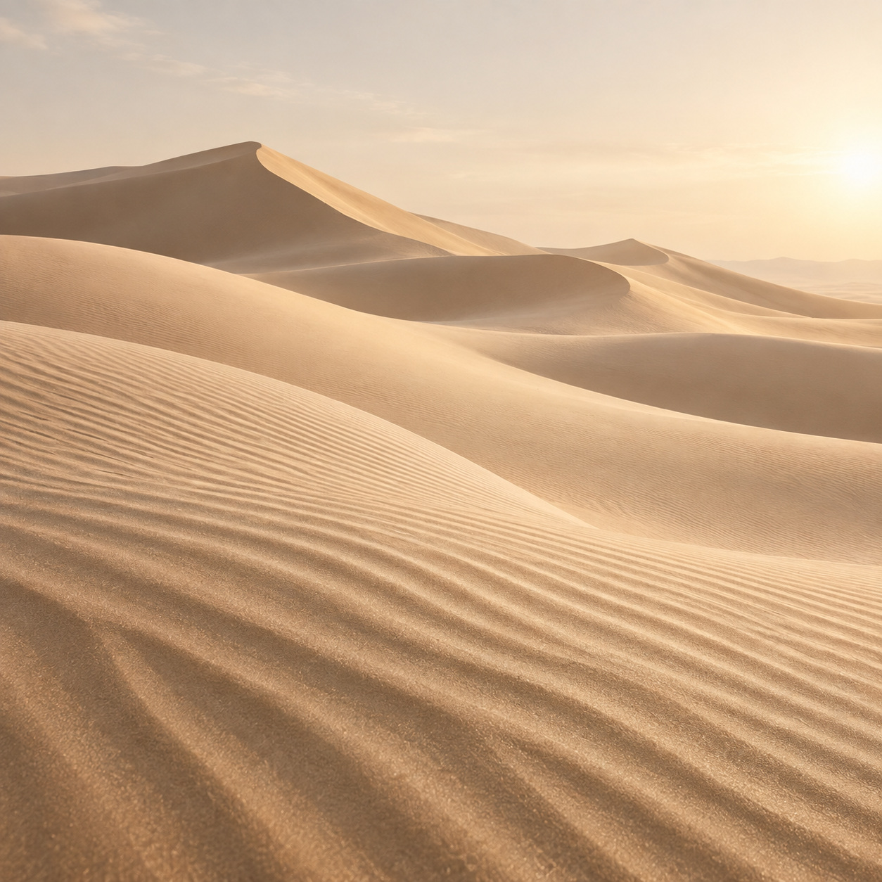 Minimal sand-wave background