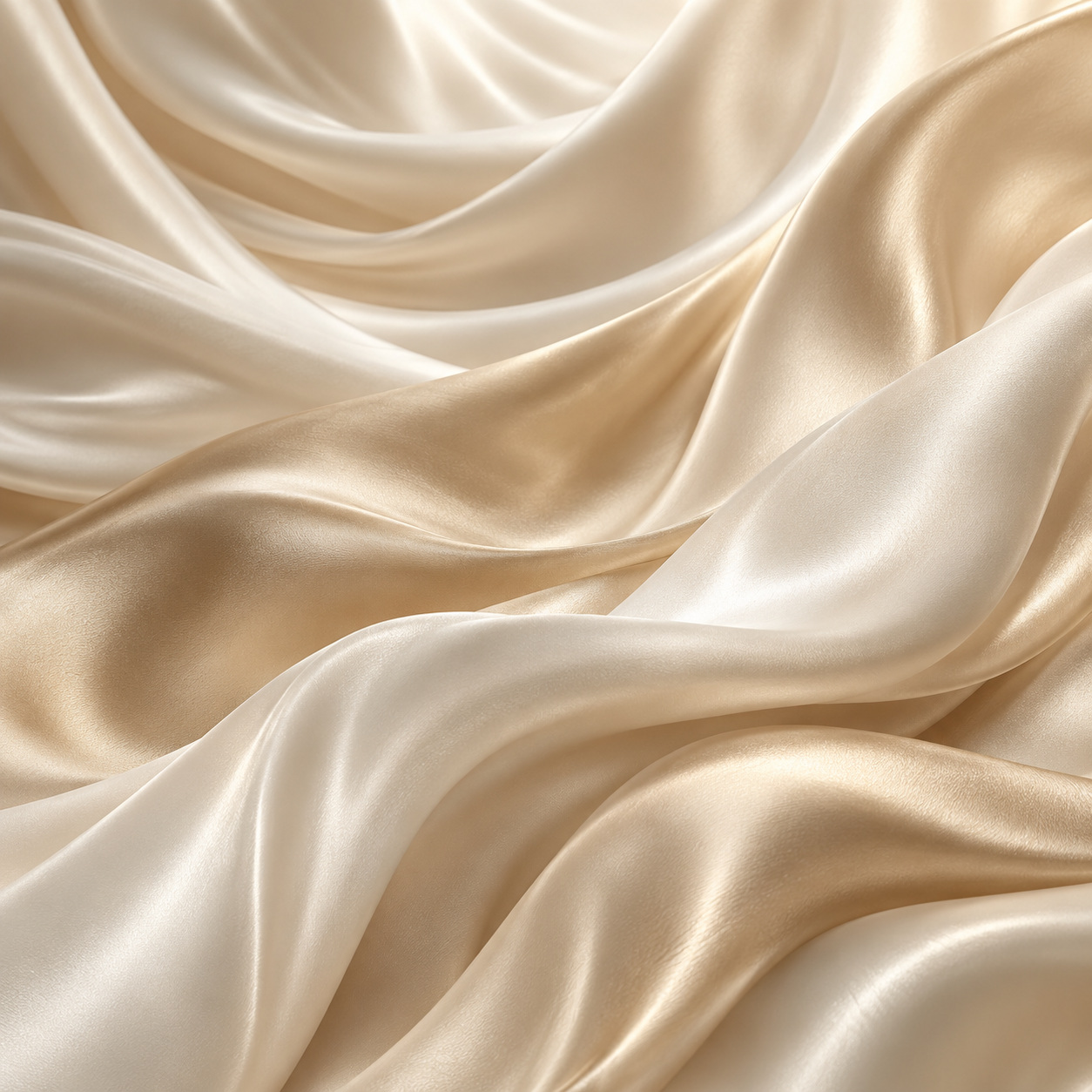 Flowing silk abstract — AI raster reference